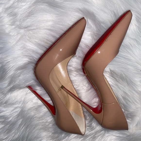 Christian Louboutin So Kate nude patent leather never worn. - Picture 3 of 5